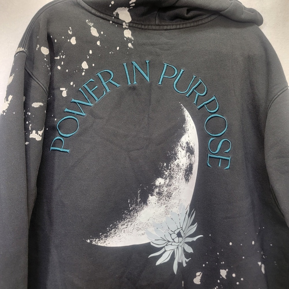 Nike 1X Hoodie Sweatshirt Power In Purpose Celestial EMBROIDERED Inspirational